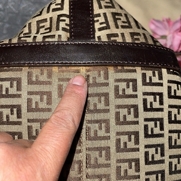 Preloved Fendi should bag great condition has some light scuffs on one corner.. - Picture 16 of 17
